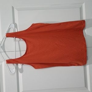 Talbots Tank Top, Orange, Medium